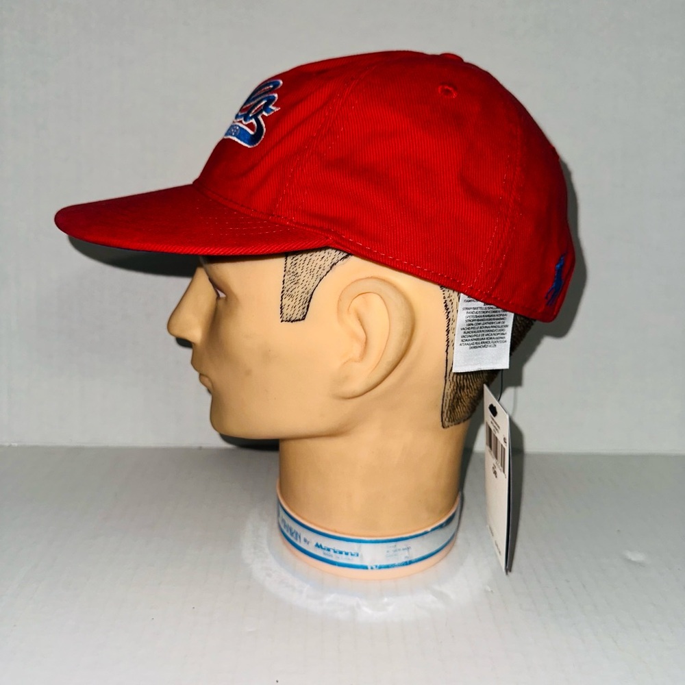 Polo Ralph Lauren Red Script Logo Cap - Picture 4 of 8